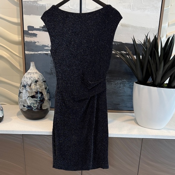 Vince Camuto Midnight Glitter Mini Dress - Picture 4 of 5